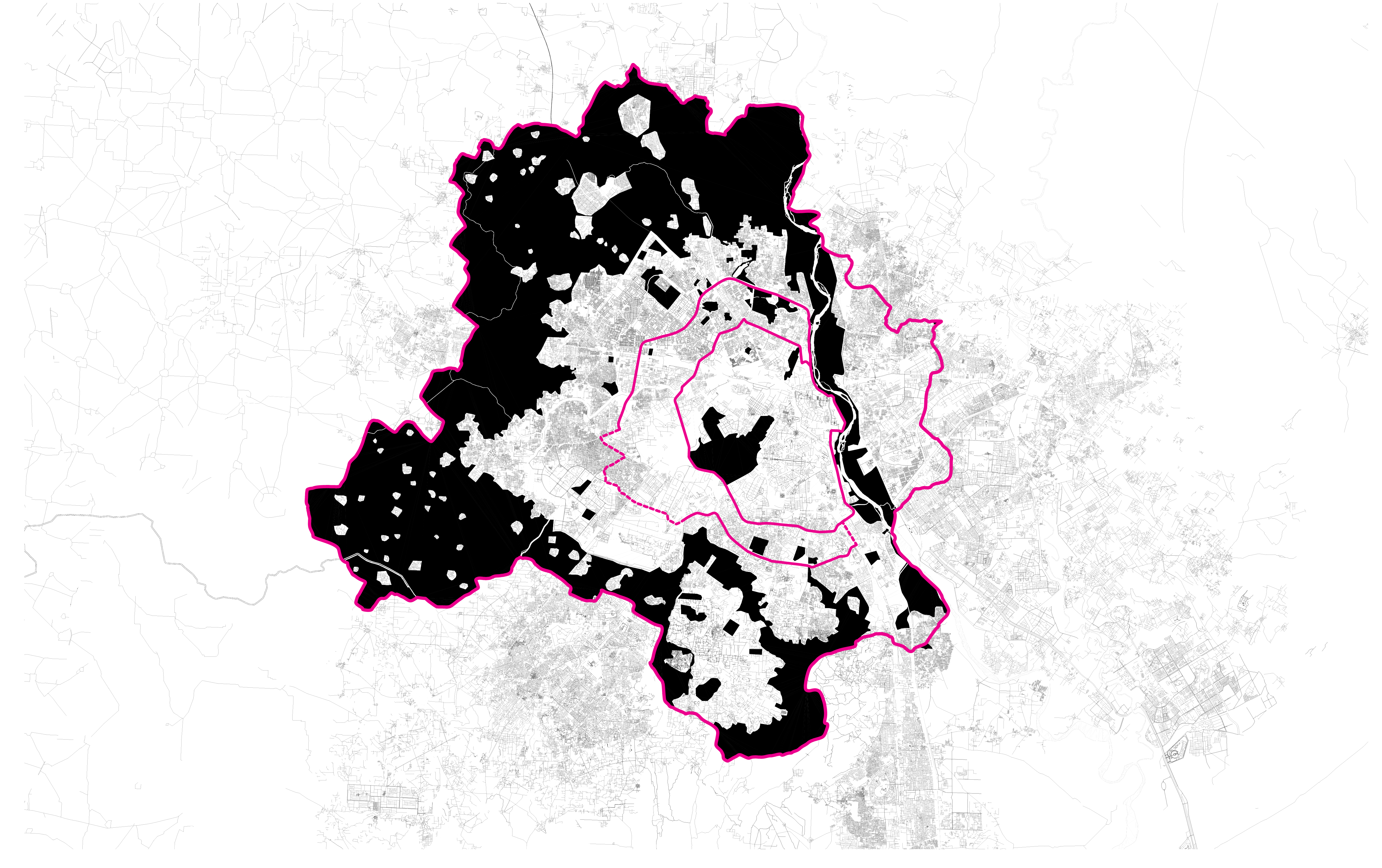 Urban figure overlay